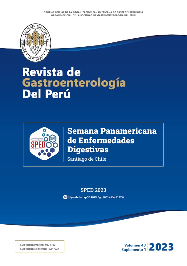 					Ver Vol. 43 Suplemento 1 (2023): Semana Panamericana de Enfermedades Digestivas
				
